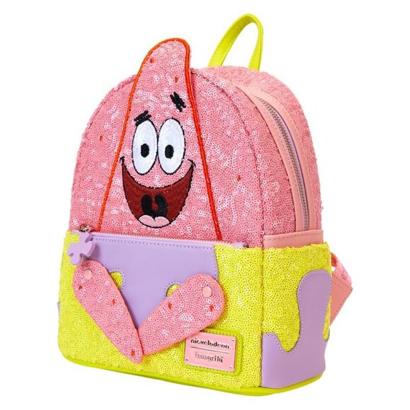NWT Loungefly Limited Edition SpongeBob SquarePants Patrick Star Mini Backpack - Picture 2 of 6